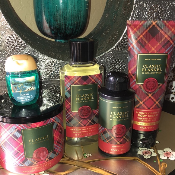 Bath and body Works men’s collection, classic flannel gift set combo - Picture 2 of 5